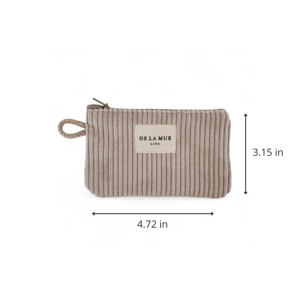 DE LA MUR Tofe Coin Pouch Dimensions