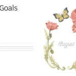 2026 Digital Classic Weekly Planner August goals