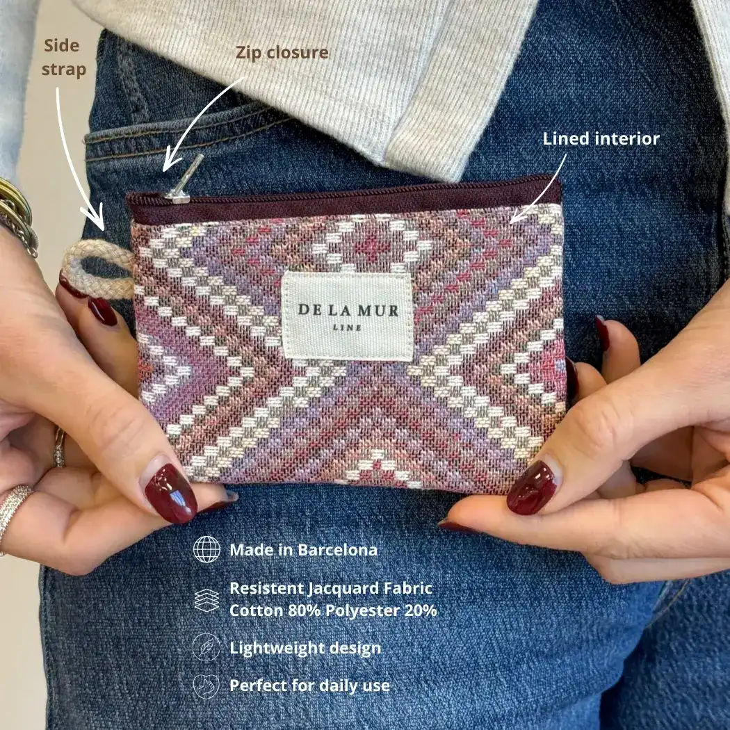 DE LA MUR Nana Coin Pouch info