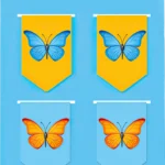 Magnetic i-Clip butterflies