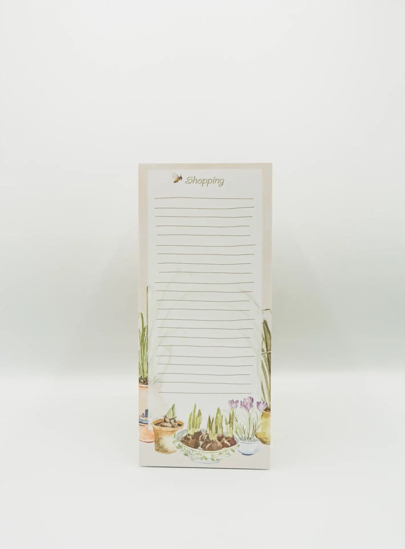 Classic Shopping List Notepad Standup
