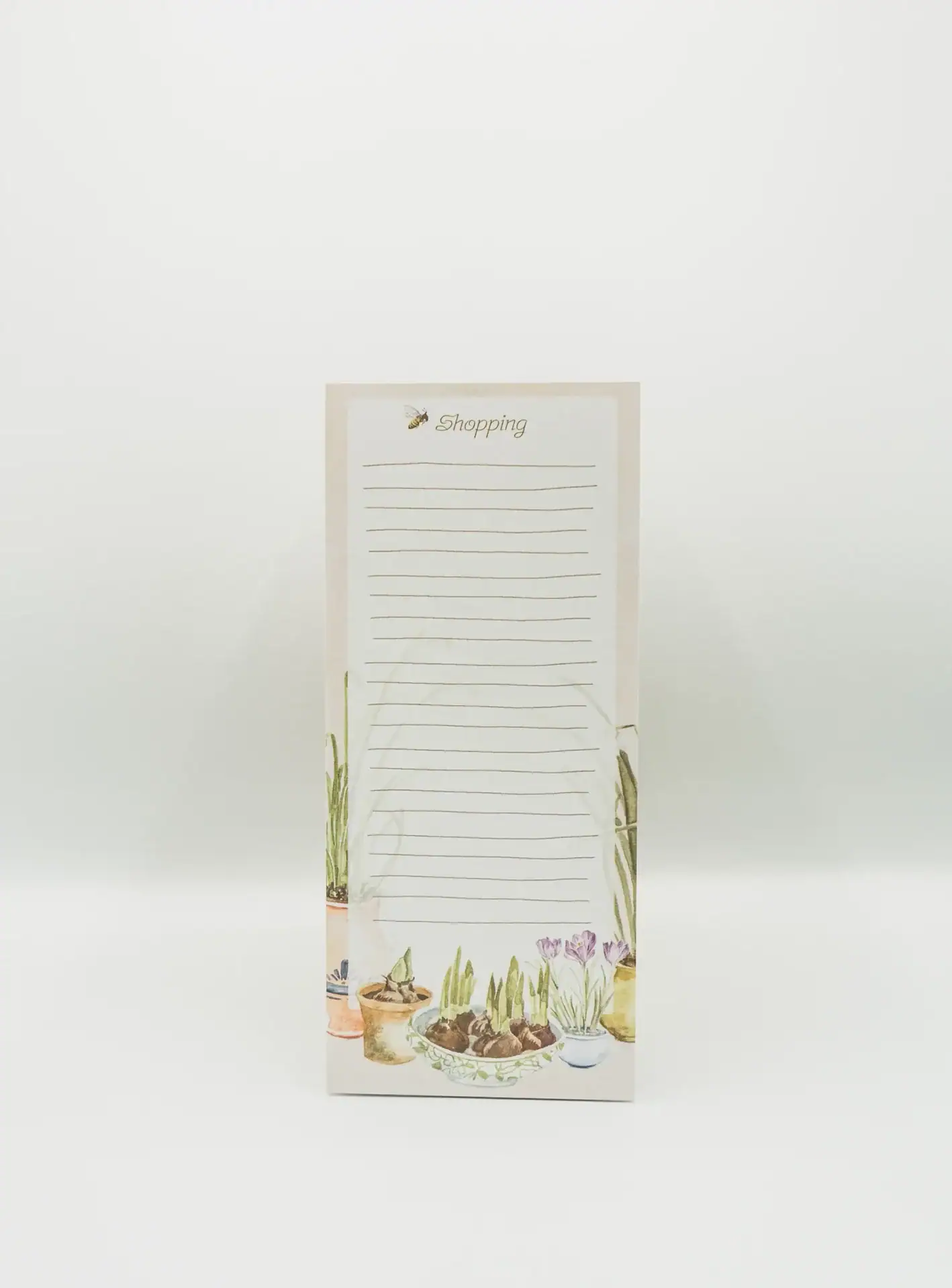 Classic Shopping List Notepad Standup
