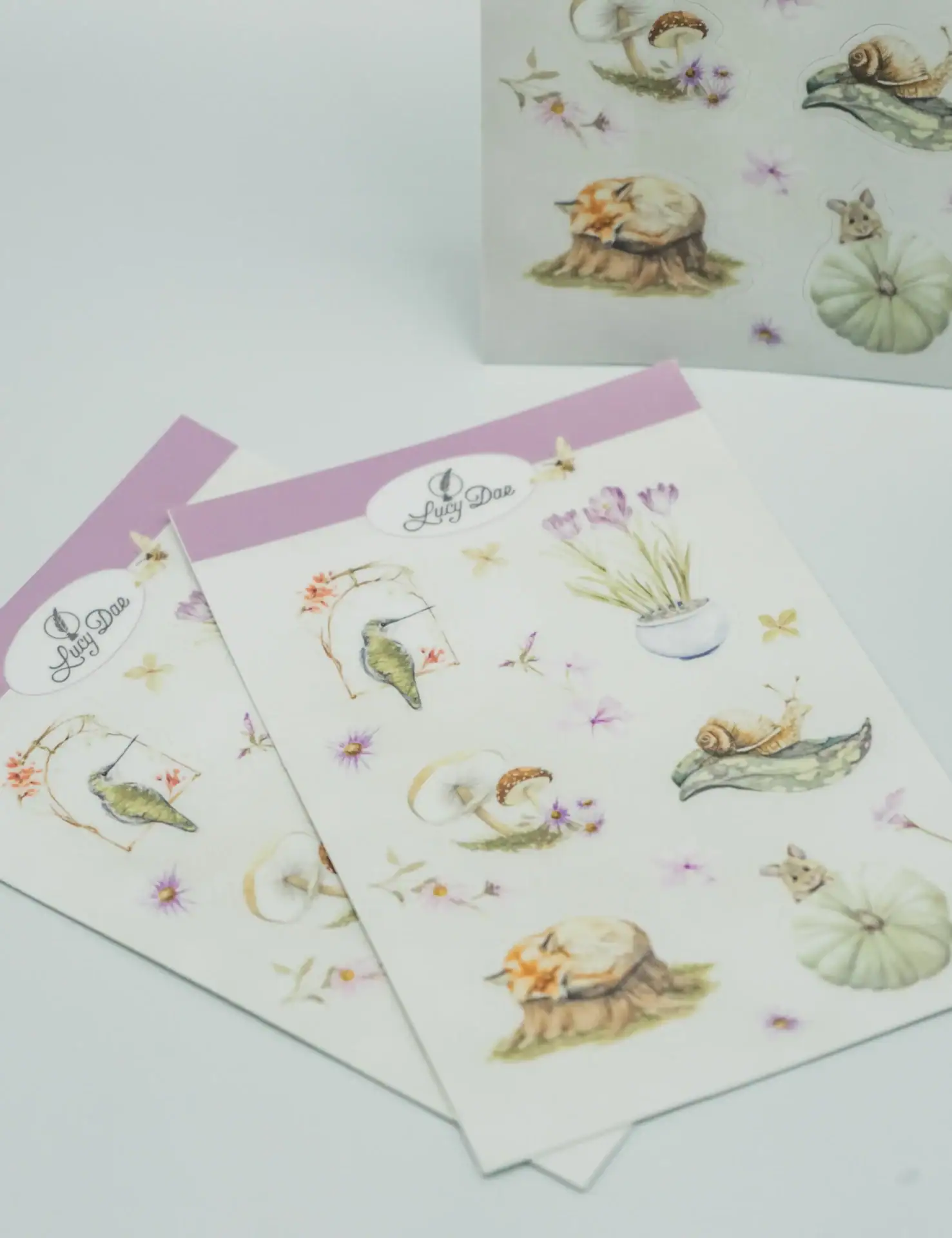 2026 Classic Sticker Set closeup