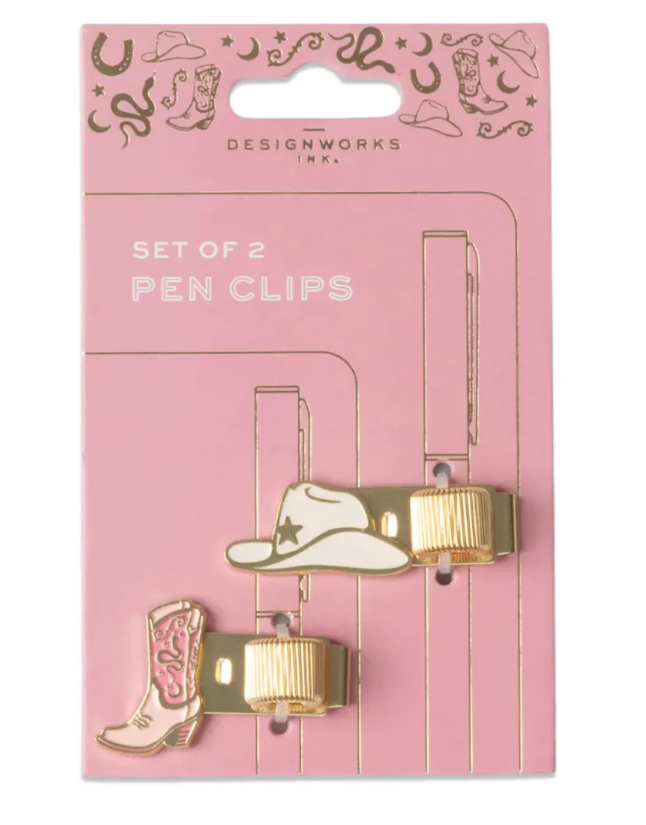 Designworks Pen Clipd Cowgirl