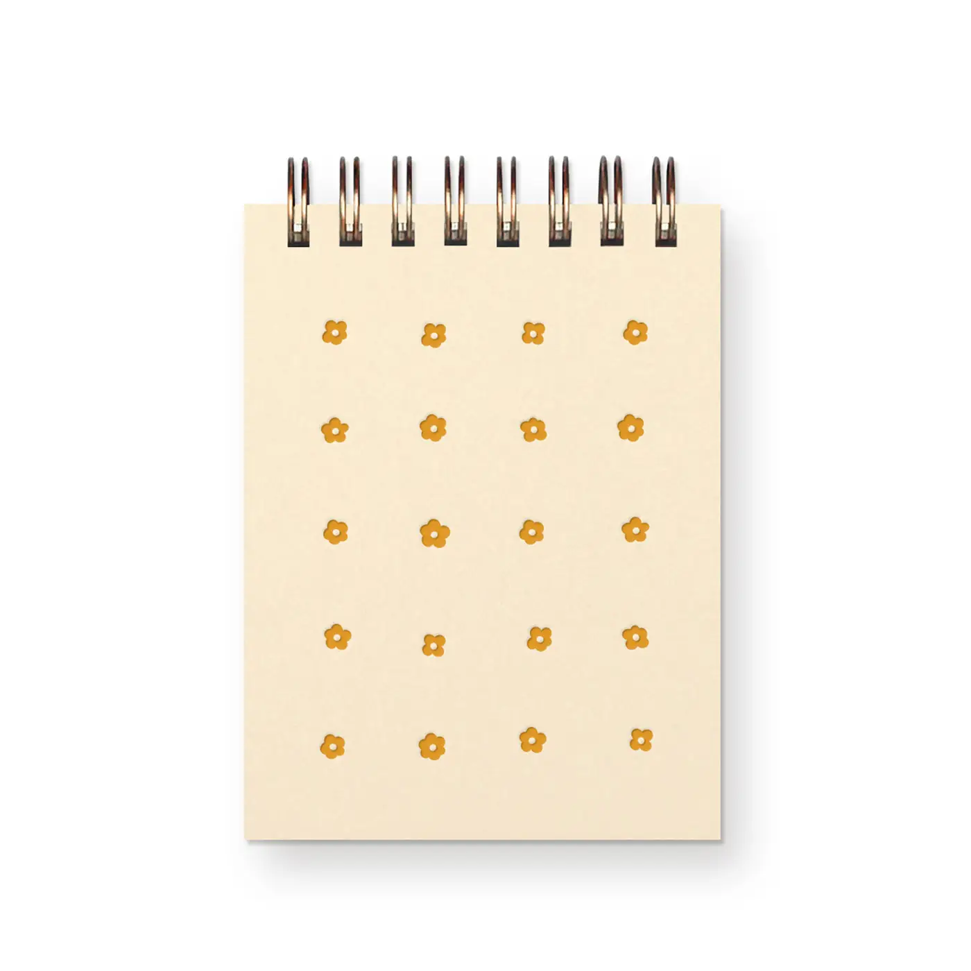 Mini Jotter Notepad flower grid