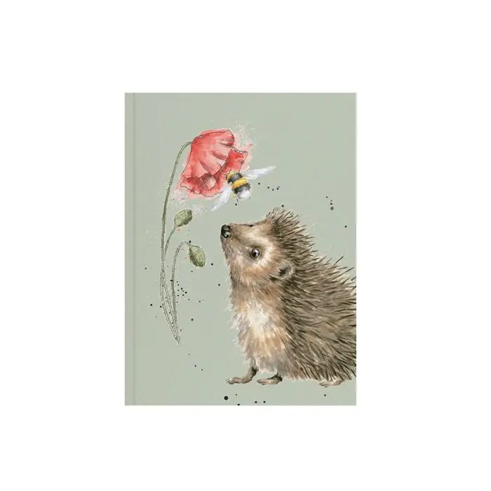 Hedgehog Busy As a Bee Notebook