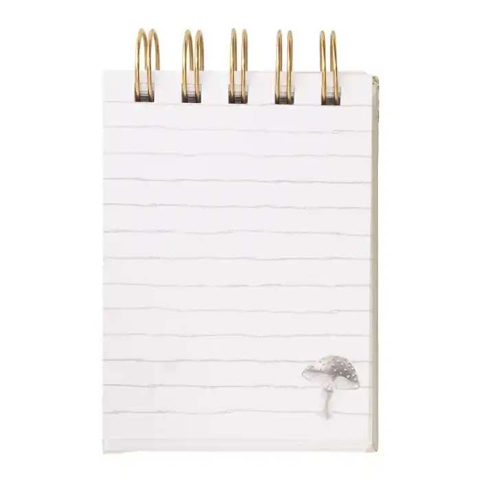 Woodland Nature Field Notebook Mushroom Pages