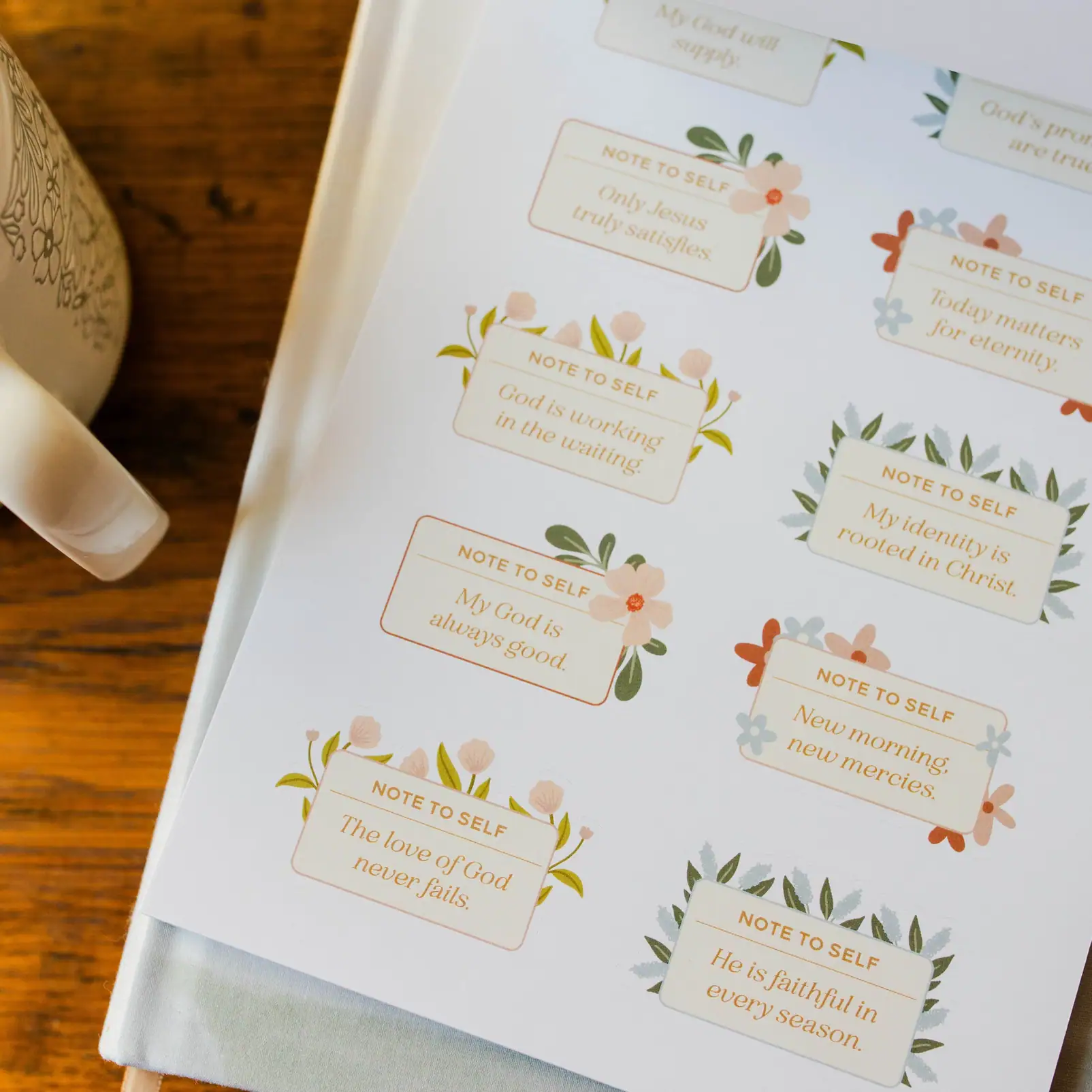 Bible Study Stickers Give Me Jesus note to self