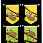 Magnetic i-Clip sloth