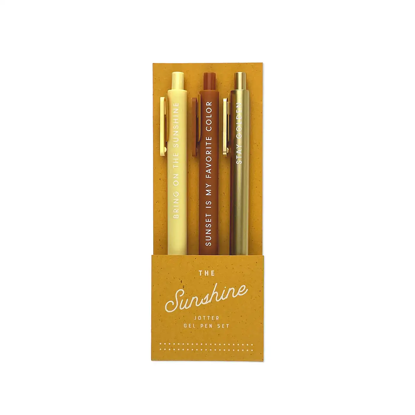 Jotter Gel Pen Set sunshine